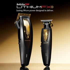 BaBylissPRO LithiumFX+ long-life motor delivers consistent power for reliable trims.
