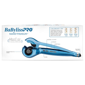 BaBylissPRO MiraCurl 3in1 tool delivers defined regular curls with smooth heat.