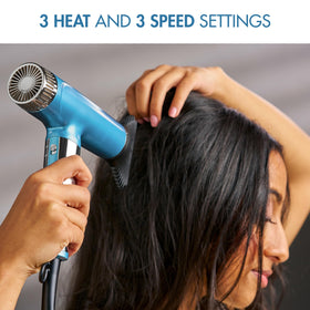 BaBylissPRO Nano Titanium light dryer with diffuser for defined curls and smooth finish.