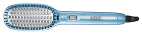 BaBylissPRO Nano Titanium Thermal Paddle Brush front view smooths and adds shine.