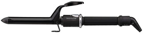 BaBylissPRO porcelain ceramic curling iron barrel close-up showing even heat distribution for smooth curls.