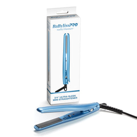 BaBylissPRO rear lock secures the compact iron for storage.