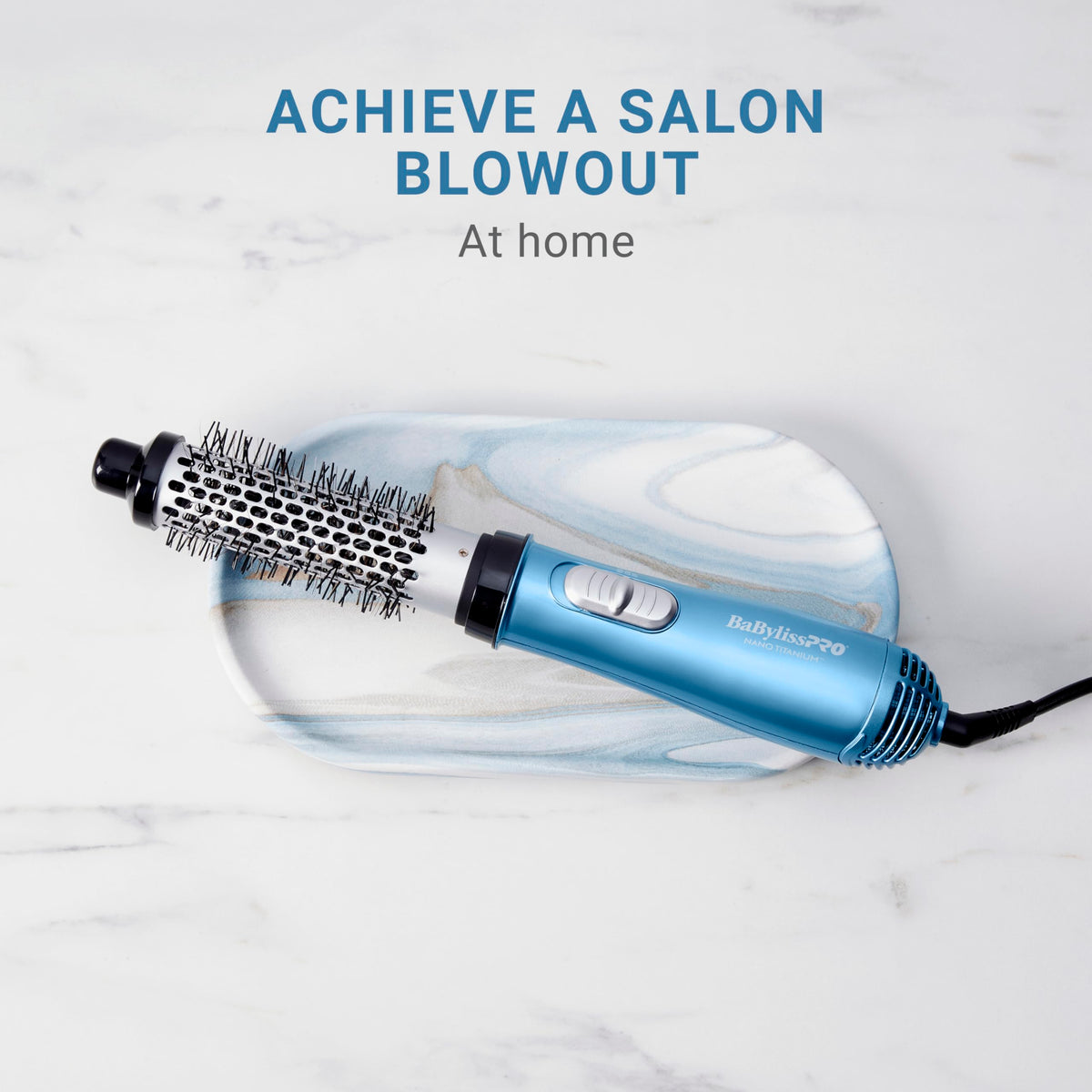 BaBylissPRO salon-quality blowout look achieved at home with this brush
