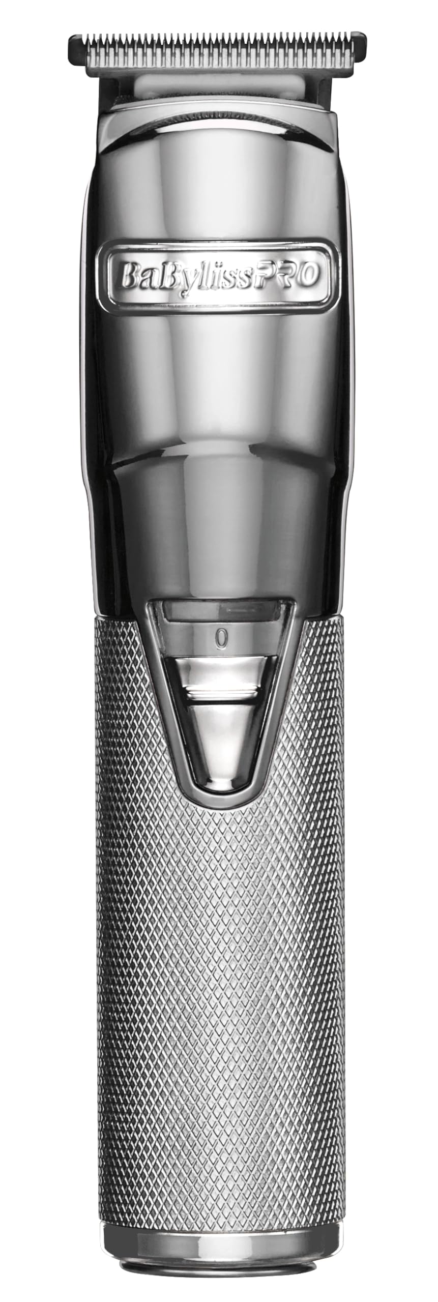 BaBylissPRO SilverFX trimmer with zero-gap blade for precise outlining