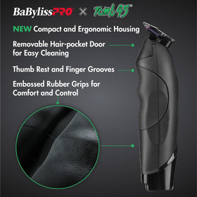 BaBylissPRO Tomb45 clipper DS1 motor enables versatile speed control.