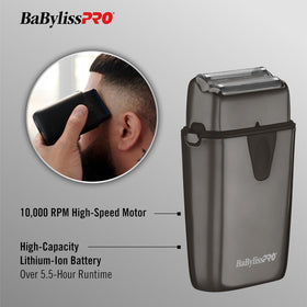 BaBylissPRO UVFOIL lithium‑ion battery delivers long cordless runtime.