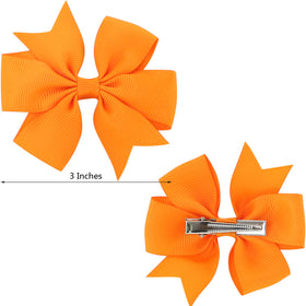Babymatch alligator clip bows 3-inch in 60 colors for versatile party looks