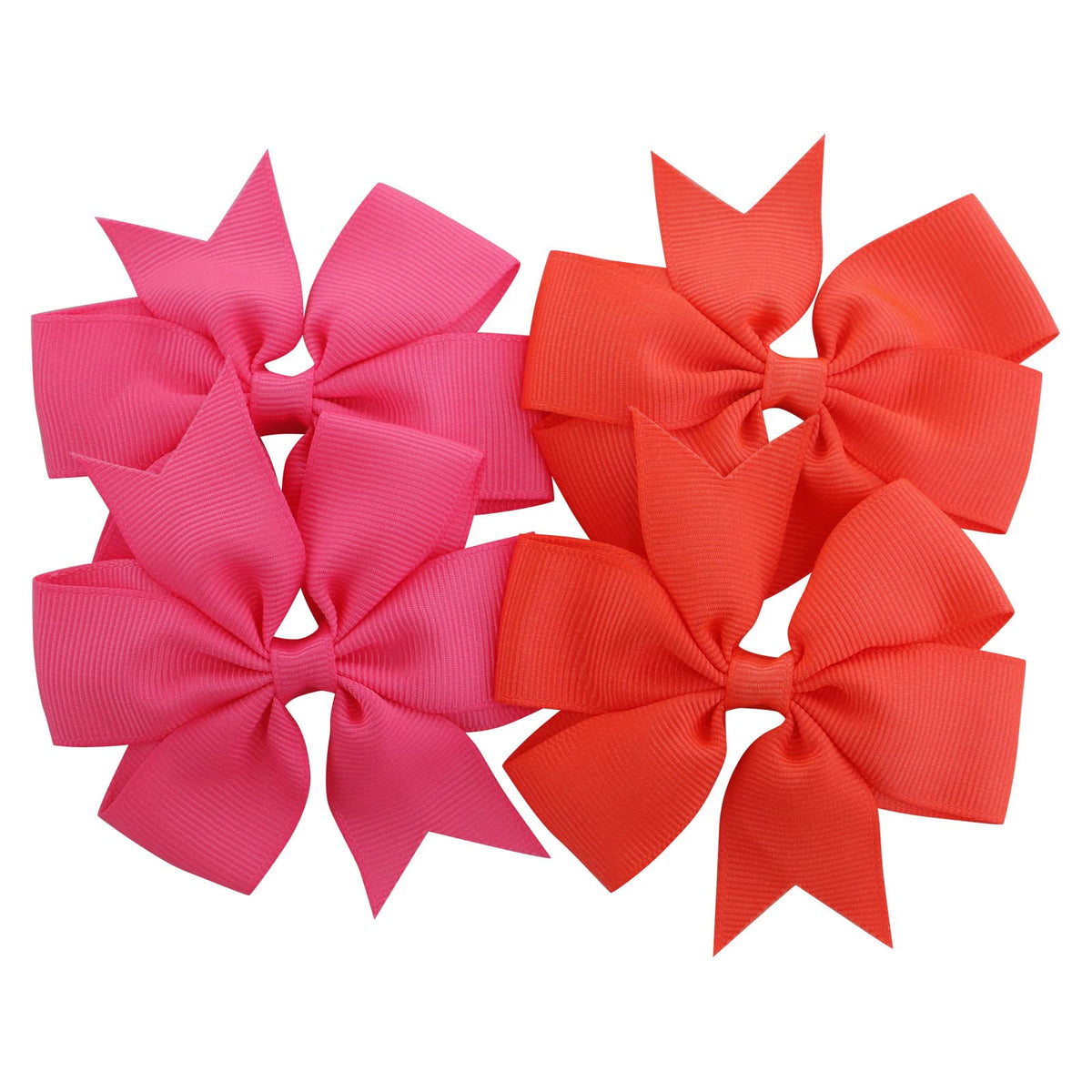 Babymatch colorful bows 3-inch pinwheel design for coordinated outfits