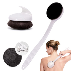 BABYSHEEP Blend & Blur body brush applying even self-tanner on legs and arms