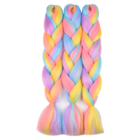 BACANA Moderate yaki texture aids easy braiding and twisting.