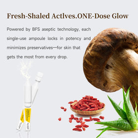 BACHERI day and night application routine shot suggests versatile use