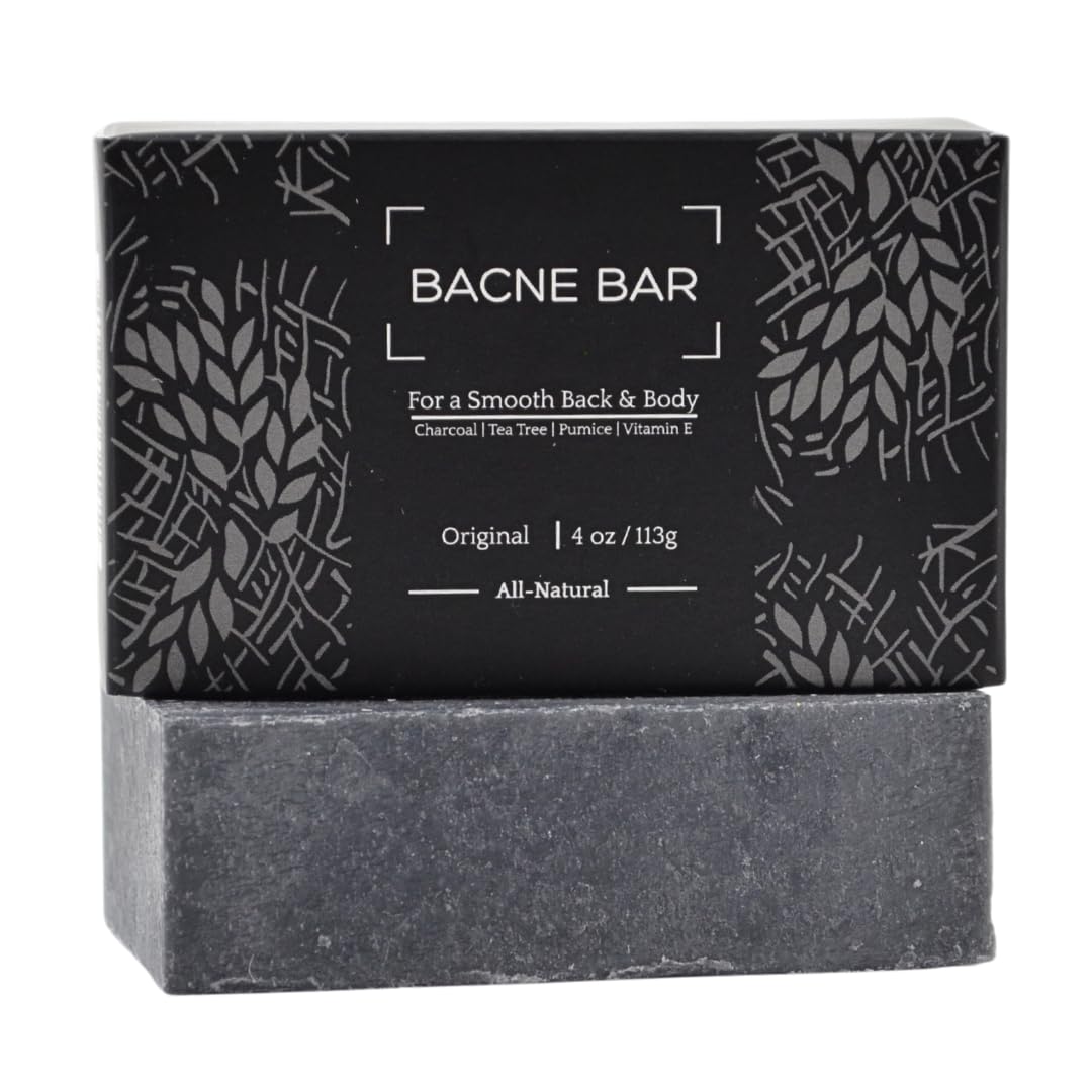 Bacne Bar charcoal pumice bar for deep back cleansing