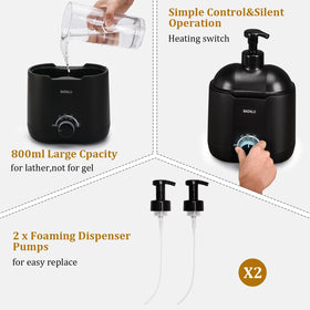 BADALU professional shaving foam dispenser ideal for barbershops and home use.