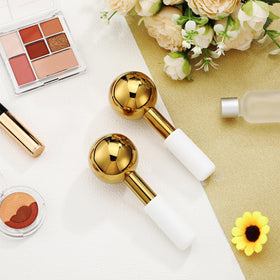 Baderke gift-ready skin care set featuring ice globes for facial care