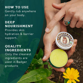 Badger Healing Balm 2-pack display on store shelf