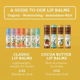 Badger lip balm made with solar power in the USA.