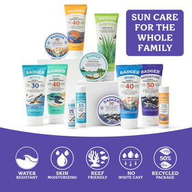 Badger USA-made solar-powered facility underscores sustainable sun care craft.