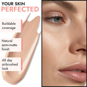 BaeBlu texture swatch reveals natural finish.