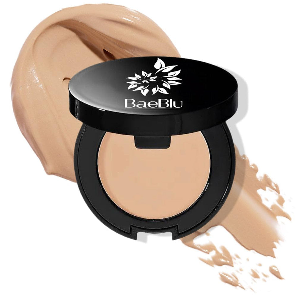 BaeBlu Organic Concealer full-coverage bottle for a flawless base