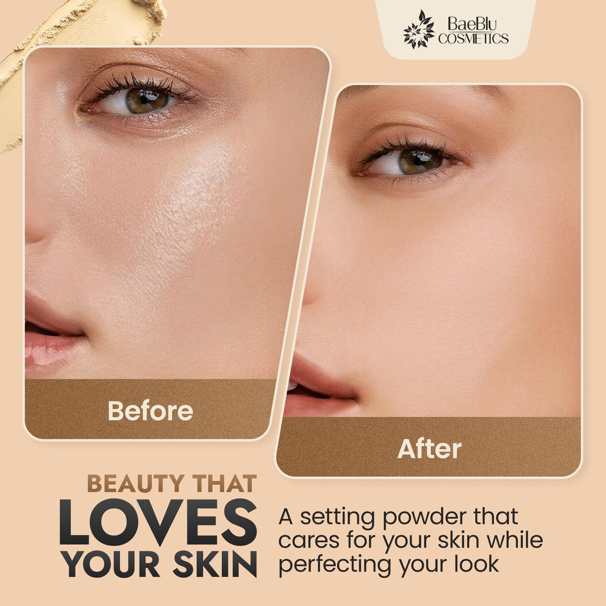 BaeBlu vegan formula is gentle for sensitive skin users.