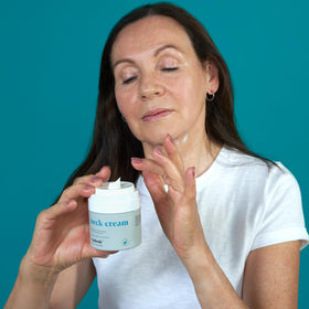 Baebody neck care cream for day and night routines supports simple self care