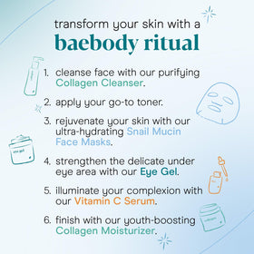 Baebody Snail Mucin Mask daily routine promote self-care ritual
