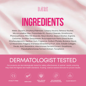 Baere Collagen Strawberry Milk Body Butter fragrance with gentle strawberry scent