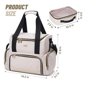 BAFAMYE bag with removable cases for easy sorting and standalone use.