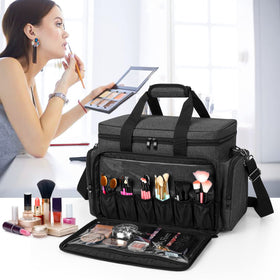 BAFASO back strap design attaches to a suitcase for convenient airport journeys.
