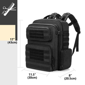 Compact 11.5 x 8 x 17 inch size of the BAFASO case