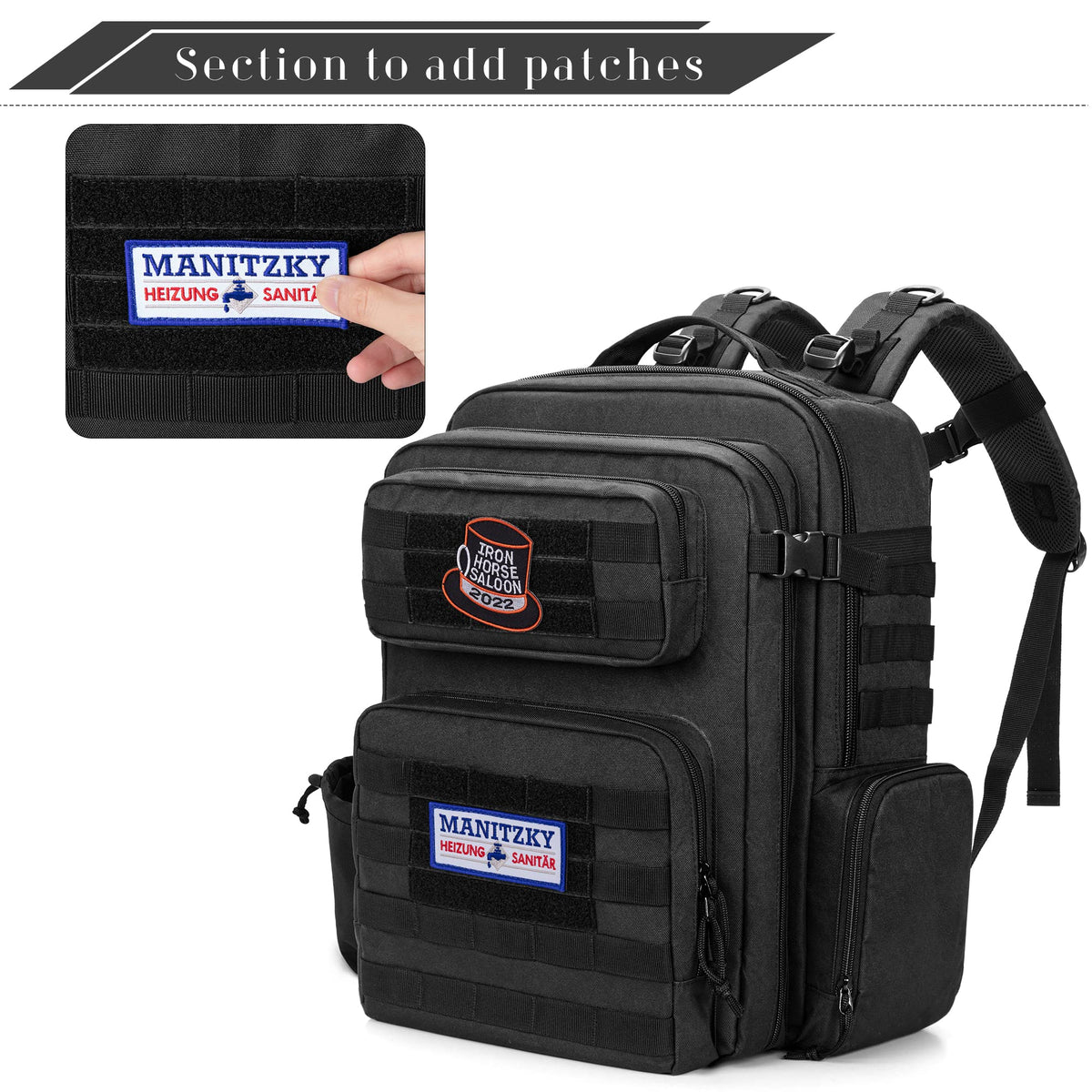 Adjustable shoulder strap and chest strap for comfort
