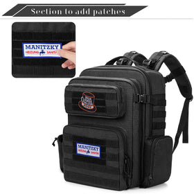 Adjustable shoulder strap and chest strap for comfort