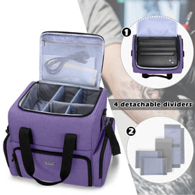BAFASO large tattoo case bottom pouches store inks and guns neatly