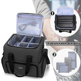 BAFASO large tattoo case upper compartment fits a large stencil printer