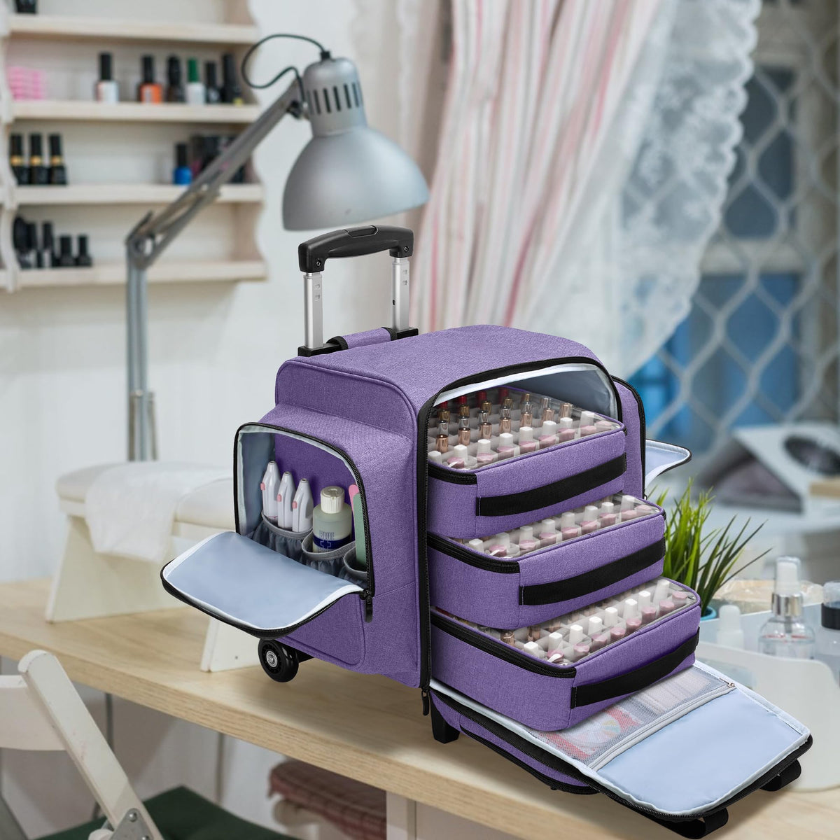 BAFASO compact overall layout shields contents when closed and stored