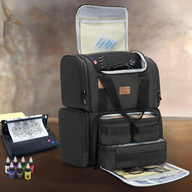 BAFASO tattoo backpack sturdy shoulder straps enhance comfort during sessions