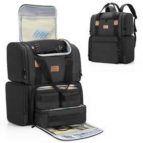 BAFASO tattoo backpack top compartment keeps stencil printer organized for on-site use