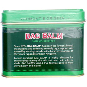 Applying Bag Balm on dry skin for gentle relief