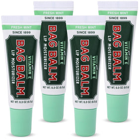 Bag Balm lip balm fresh mint tube delivering long-lasting hydration.