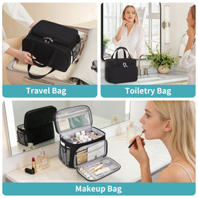 Bagmoly mesh pockets organize small items for fast, visible retrieval.