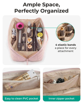 BAGSMART travel-friendly bag with convenient carry handle for easy transport