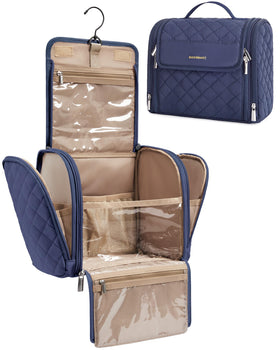 BAGSMART makeup bag travel-ready design suits trips and everyday use