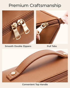 BAGSMART skincare bag doubles as a toiletries organizer