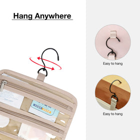 BAGSMART double-zipper closure enables quick access to essentials