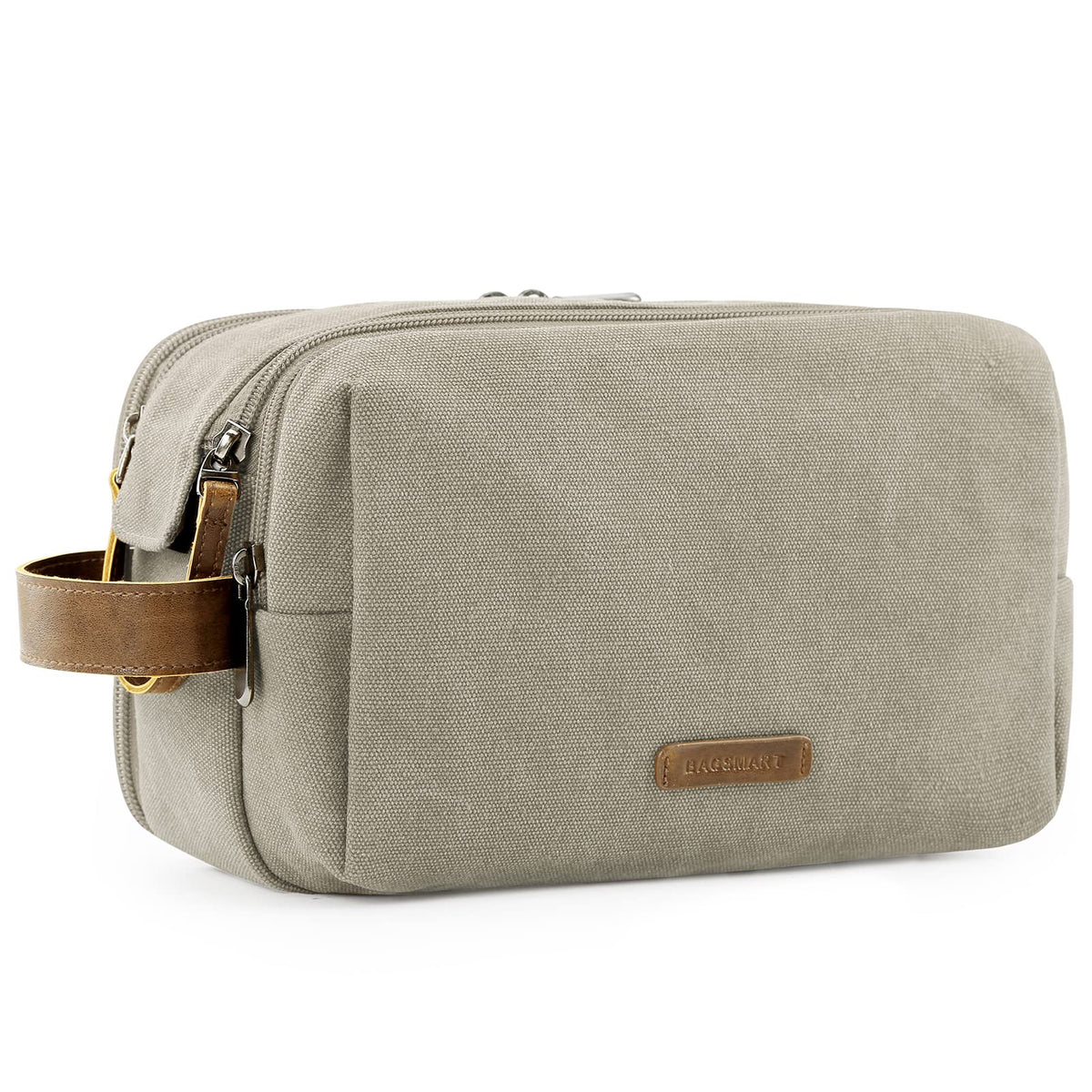 BAGSMART Toiletry Bag medium capacity keeps daily essentials neatly organized on trips.