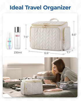 BAGSMART bag handle offers grab-and-go convenience during busy travel days.
