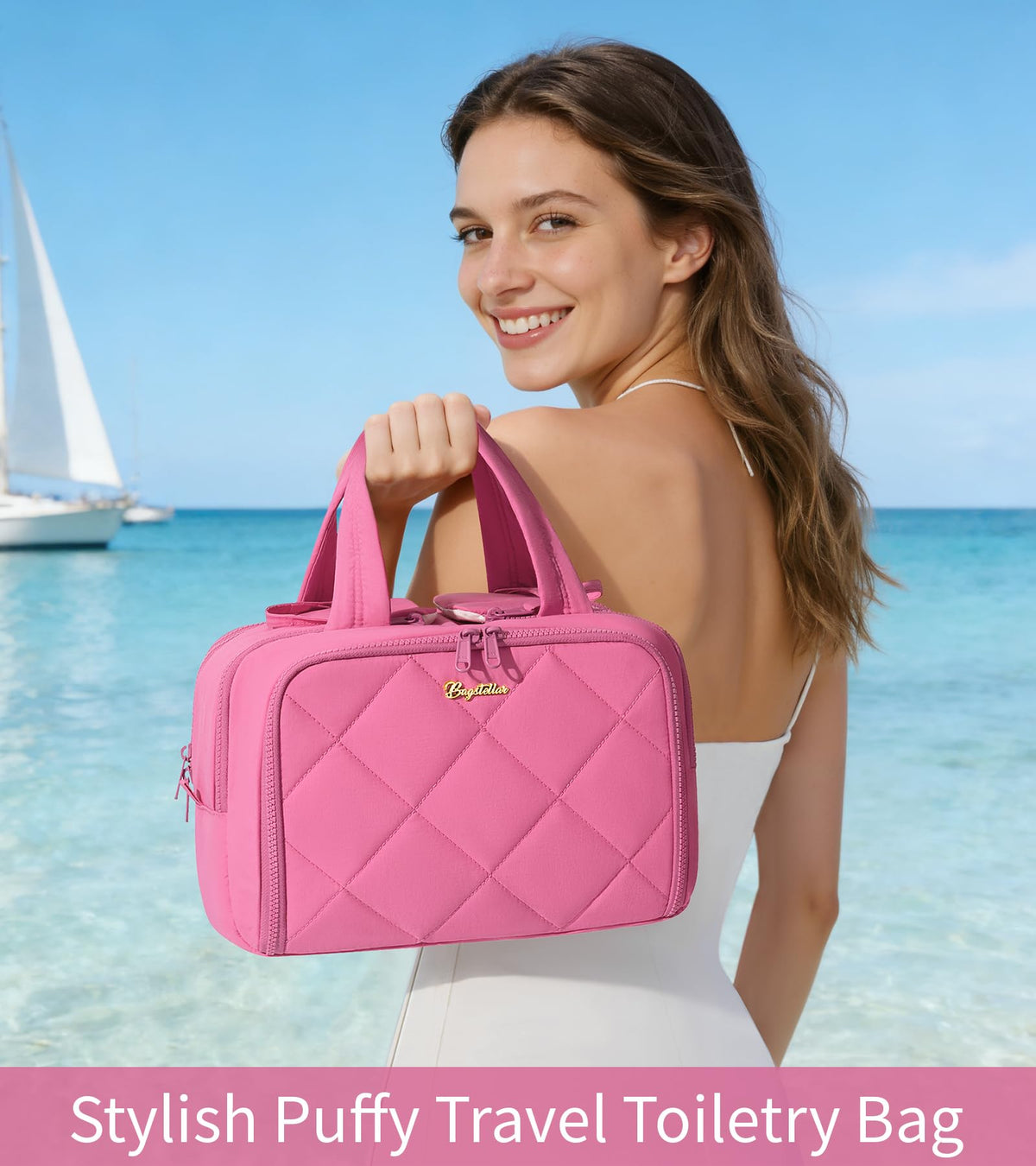 Bagstellar Gift-ready rose pink bag suitable for gifting