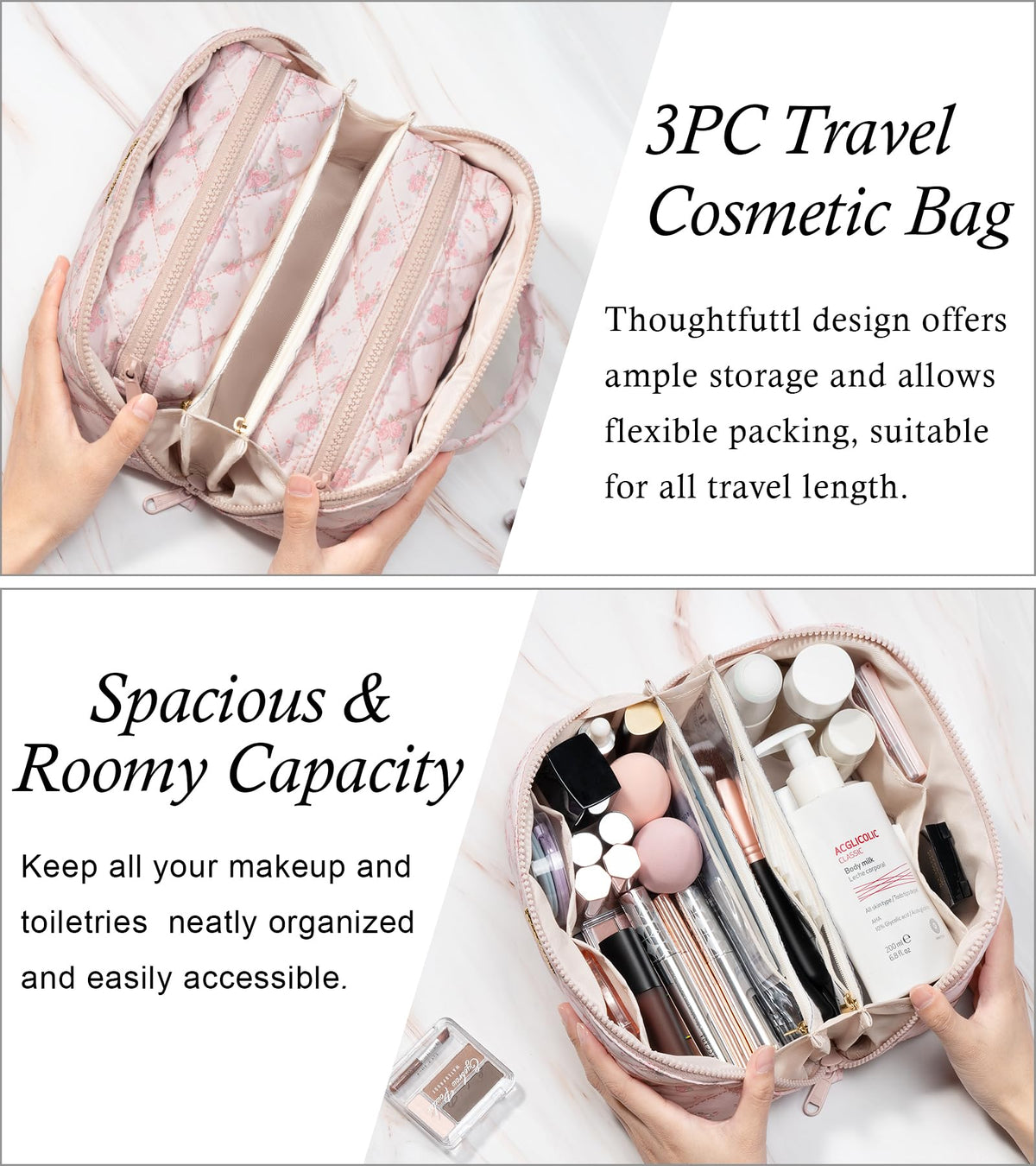 Bagstellar open-flat design highlights quick visibility of items during prep