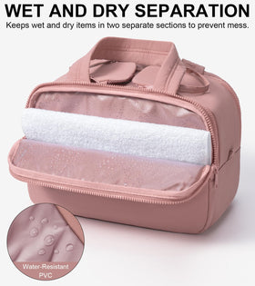 Bagstellar reinforced stitching and sturdy handle for travel reliability.