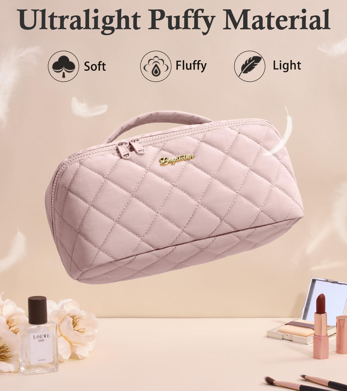 Bagstellar 180-degree wide opening for quick access to items